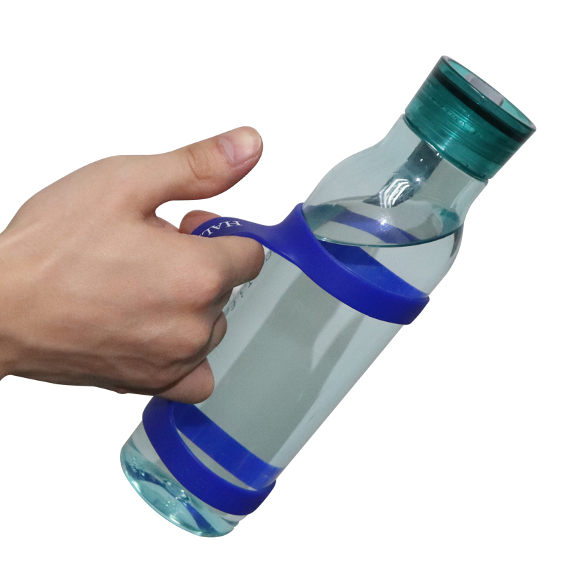 便攜式水瓶帶，硅膠水杯保護(hù)帶廠家定制